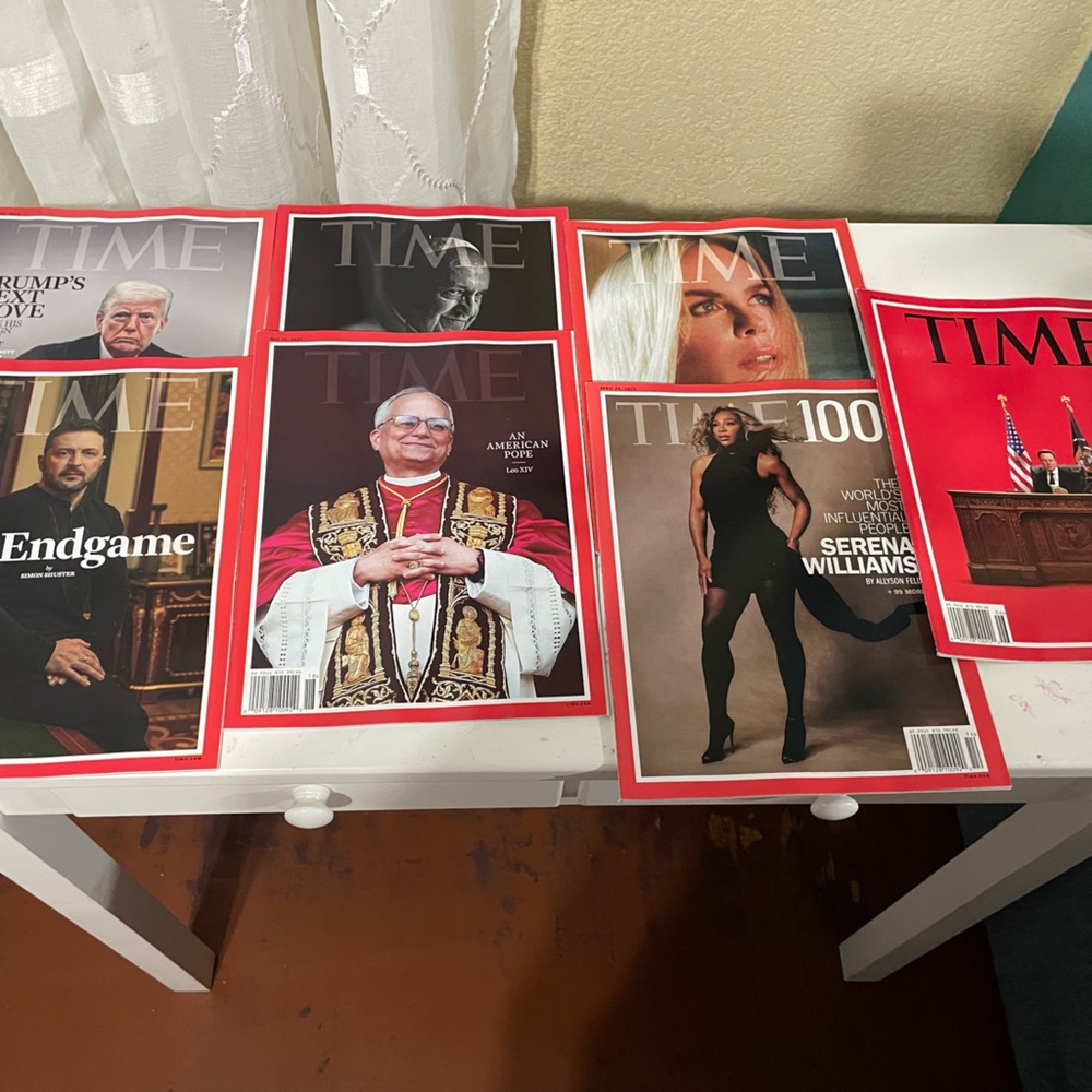 Time Magazine Collection - Red and Black Covers